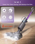 Steam Mop for Floor Cleaning, Lightweight 4-in-1 Steam Cleaner with Fast Heating - Image 2