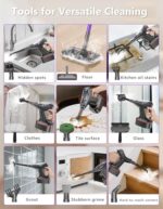 WVSAW Heavy Duty Steam Mop Cleaner for Hardwood, Tile, Laminate, Windows - Image 2