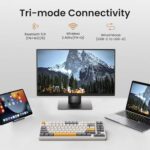 Kisnt KN85 Wireless Mechanical Keyboard, 75% Layout, Bluetooth/2.4GHz/USB-C - Image 2