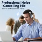 Wantek Headset wtih Mic, USB Headset with Microphone for PC - Image 2