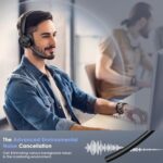 Mopchnic Wireless Headset with Noise Cancelling Microphone - Image 2