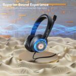 LEVN Headset with Mic, USB Headset with Microphone for PC - Image 2