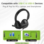 Acer Headset with Microphone for PC - ENC Noise Cancelling Headphones with Mic - Image 2