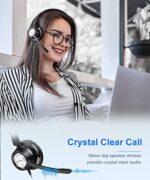 New bee USB Headset with Microphone for PC Computer Headset - Image 2
