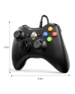 VOYEE PC Controller, Wired Controller Compatible with Microsoft Xbox 360 & - Image 2