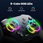 VOYEE Switch Controller Wireless, Pro Controllers Compatible with - Image 2
