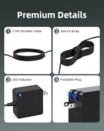 Superer Charger Fit for Lenovo Laptop, Ideapad 1 3 5, Slim 3 5 7 - Image 2