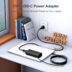 65W USB-C Compatible with Dell Laptop Charger XPS 13 and Latitude Charger 3340 - Image 2