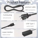 65W USB C Laptop Charger,Laptop Charger Type C,Chromebook Charger for All - Image 2