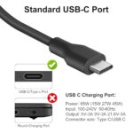 USB C Laptop Charger Compatible with HP Dell Lenovo Asus Acer Samsung Google - Image 2