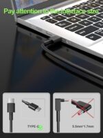 65W USB-C Charger Compatible with Lenovo Thinkpad, Yoga, Ideapad, Chromebook - Image 2