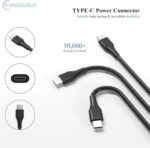 NNQEKBUF Universal 45W 65W USB C Laptop Charger Compatible with Hp Chromebook - Image 2