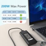 200W Laptop Charger for HP Omen Pavilion Gaming 15 16 17 Victus 15 16 ZBook 15 - Image 2