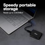 Crucial X9 2TB Portable SSD, Up to 1050MB/s, USB 3.2 USB-C - Image 2