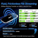SSK 4TB SSD External Hard Drive, Portable SSD Drive up to 2000 MB/s - Image 2