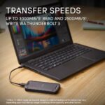 SANDISK Professional 4TB PRO-G40 SSD - Up to 3000MB/s, Thunderbolt 3 (40Gbps) - Image 2