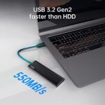 Netac 1TB Portable SSD USB 3.2 Gen 2 (10 Gbps - Image 2