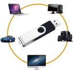 2 Pack 64GB USB Flash Drive USB 2.0 Thumb Drives Jump Drive Fold Storage Memory - Image 2