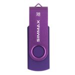SIMMAX 32GB Memory Stick USB 2.0 Flash Drives Swivel Thumb Drive Pen Drive (32GB - Image 2