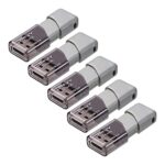 PNY 64GB Turbo Attaché 3 USB 3.0 Flash Drive, Silver (Pack of 5) - Image 2