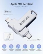 MFi Certified 256GB Flash Drive for iPhone Photo Stick Thumb Drive - Image 2