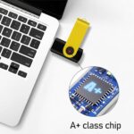 128MB 2.0 USB Flash Drive 50-Pack Thumb Drives Bulk with Lanyards - Image 2