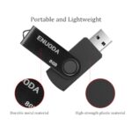 128GB Flash Drive ENUODA 1 Pack Thumb Drive 128GB Swivel Design USB 2.0 Memory - Image 2