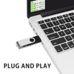 128MB Bulk Flash Drives 100 Pack, EASTBULL USB 2.0 Metal Flash Drives Bulk Thumb - Image 2