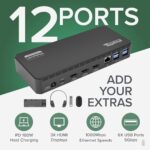 Plugable USB C Triple Display Docking Station with Laptop Charging - Image 2