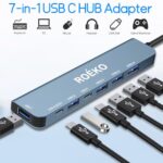 USB Hub 3.0,USB c hub,USB hub with Multiport Adapter - Image 2