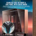 Antec C8 Wood, Fans not Included, Wooden Front Panel, Dual-Chamber Layout - Image 3
