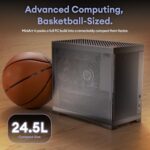 Okinos MiniArt 4 Micro ATX PC case, 2x120mm Reverse 3 Pin Fans & 1x120mm 3 Pin - Image 2