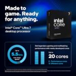 Intel Core Ultra 7 Desktop Processor 265KF - 20 cores (8 P-cores + 12 E-cores) - Image 2