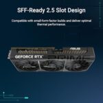 ASUS SFF-Ready Prime NVIDIA GeForce RTXTM 5070 OC Edition Graphics Card (PCIe® - Image 2