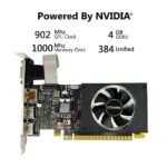 QTHREE GeForce GT 730 4GB Graphics Card,2X HDMI, DP,VGA,DDR3,64 Bit - Image 2