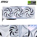 MSI GeForce RTX 5070 12G Gaming Trio OC White Graphics Board VD9067 - Image 2