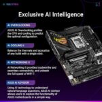 ASUS ROG Strix Z890-H Gaming WiFi Z890 LGA 1851 ATX Motherboard - Image 2