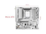 ASRock B860M Challenger WiFi White mATX Motherboard, Intel Core Ultra (Series 2) - Image 2