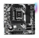ASRock B760M Pro-A/D4 WiFi Micro ATX Motherboard, Intel LGA1700, DDR4 5333+ (OC) - Image 2
