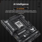 ASUS TUF Gaming B850-PLUS WiFi AMD AM5 B850 ATX Motherboard, 14+2+1 80A Stages - Image 2