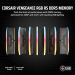CORSAIR Vengeance RGB RS DDR5 RAM 32GB (2x16GB) Up to 6000MHz CL36-44-44-96 - Image 2
