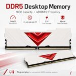 16GB DDR5 RAM 4800MHz Desktop Memory CL40 XMP 3.0 EXPO Support - Image 2