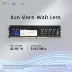 Timetec 32GB KIT (2x16GB) DDR4 2400MHz (PC4-2400T) PC4-19200 UDIMM Desktop RAM – - Image 2
