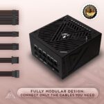 Apevia ATX-SL650W Soul 650W Fully Modular, ATX Active PFC - Image 2