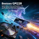 Bestoss 1TB NVMe M.2 SSD PCIe 3.0 2280 Internal SSD, Up to 2400MB/s - Image 2