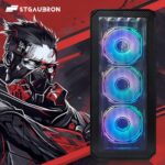 STGAubron Gaming PC Desktop,Core i5-13400F,RTX 3050 6G,16G DDR4,512G SSD - Image 3