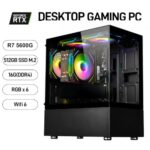 LXZ Gaming Desktop PC Ryzen Ryzen 7 5700G 8-Core 3.8GHz, 16GB DDR4 RAM - Image 2