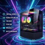 STGAubron Gaming PC Desktop,10th,G5905,RX 580 16G,16G RAM,512G SSD - Image 2