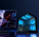 YAWYORE Gaming PC Desktop Computer AMD R5 5600GT 16GB 1TB NVMe Towers WiFi - Image 2