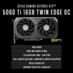 ZOTAC MEK Gaming PC Desktop, GeForce RTX 5060 Ti 16GB GDDR7, Ryzen 7 9700X - Image 2